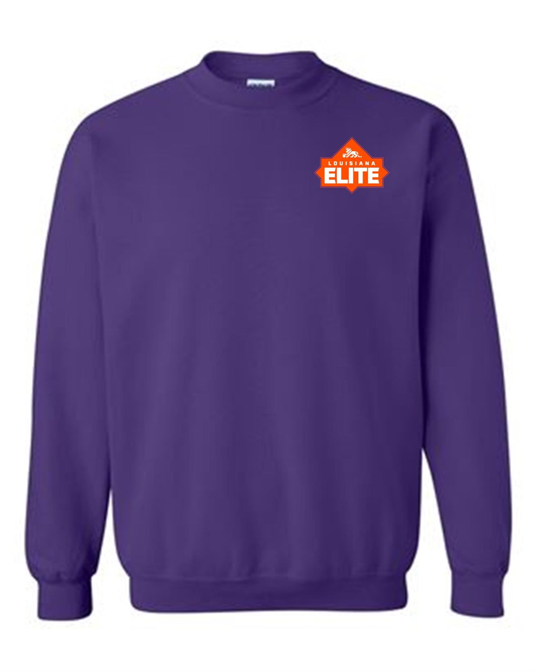 Louisiana Elite Crew Neck Sweatshirt Louisiana Elite Spiritwear Purple Youth Small - Third Coast Soccer