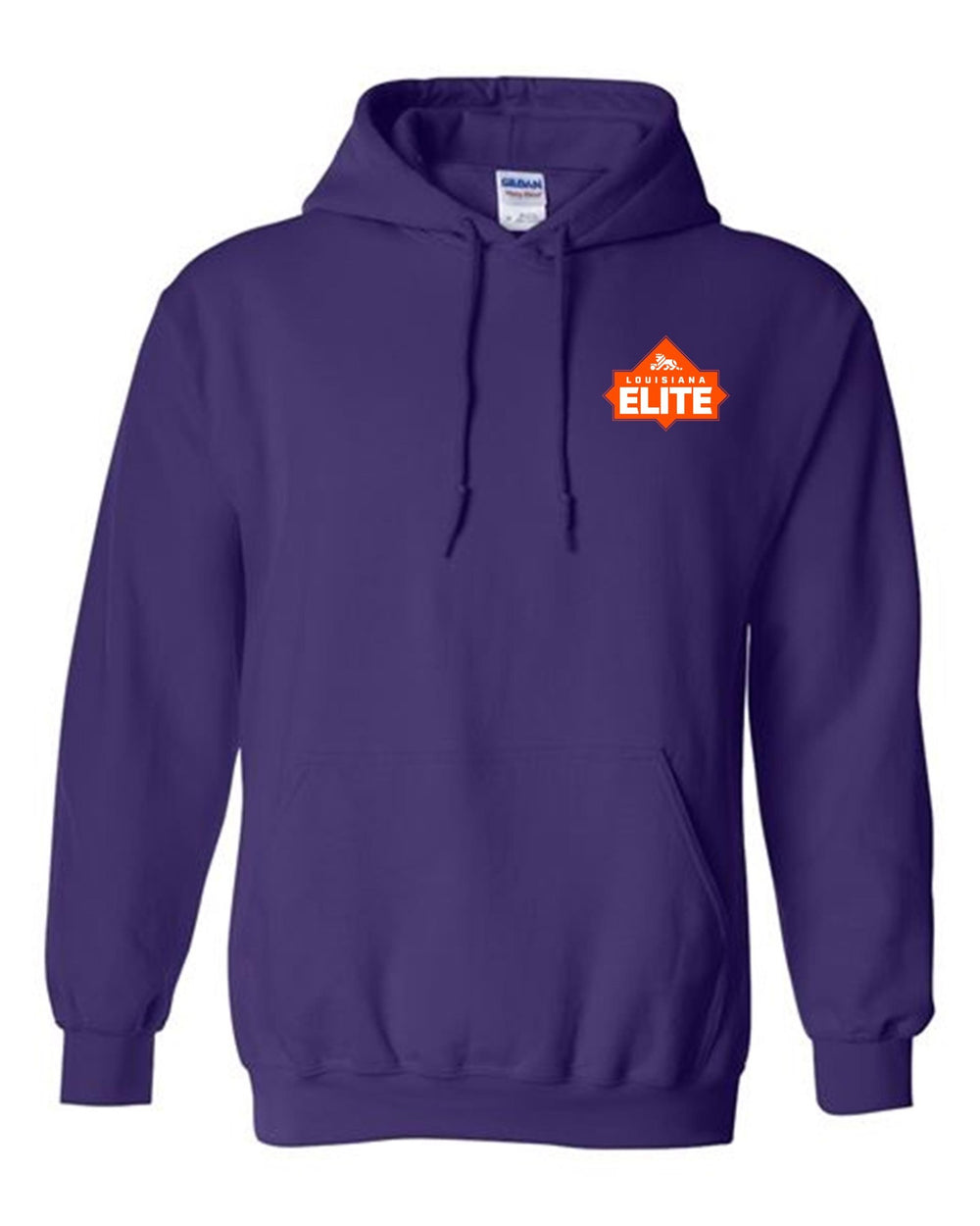 Louisiana Elite Hooded Sweatshirt Louisiana Elite Spiritwear Purple Youth Small - Third Coast Soccer