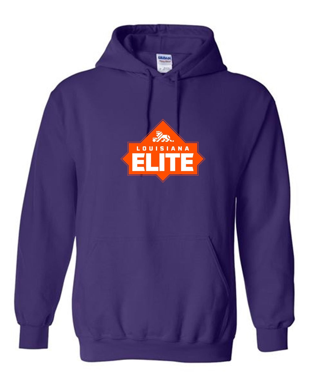 Louisiana Elite Hooded Sweatshirt Louisiana Elite Spiritwear Purple Youth Small - Third Coast Soccer