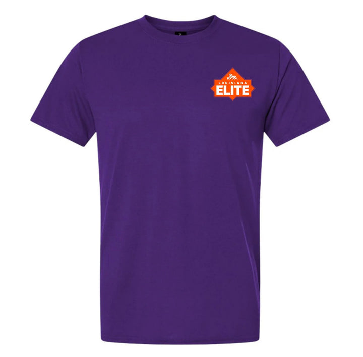 Louisiana Elite Short-Sleeve T-Shirt Louisiana Elite Spiritwear Purple Youth Small - Third Coast Soccer