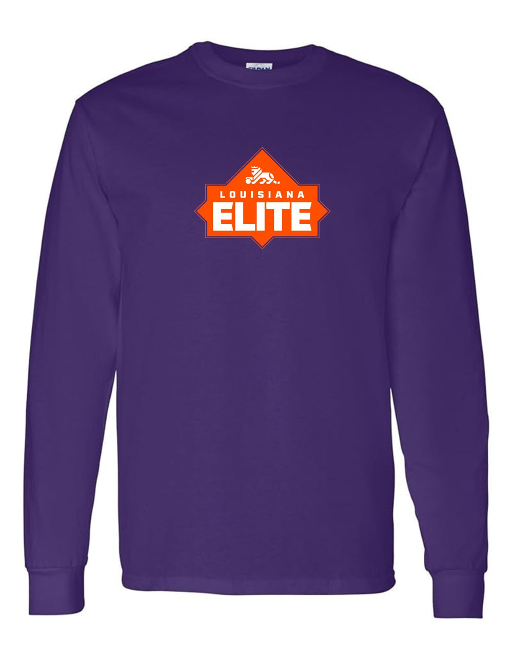 Louisiana Elite Long-Sleeve T-Shirt Louisiana Elite Spiritwear Purple Youth Small - Third Coast Soccer