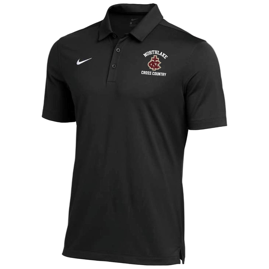 Nike Men's NCS Cross Country Strike Franchise Polo - Black NCS Cross Country - Third Coast Soccer