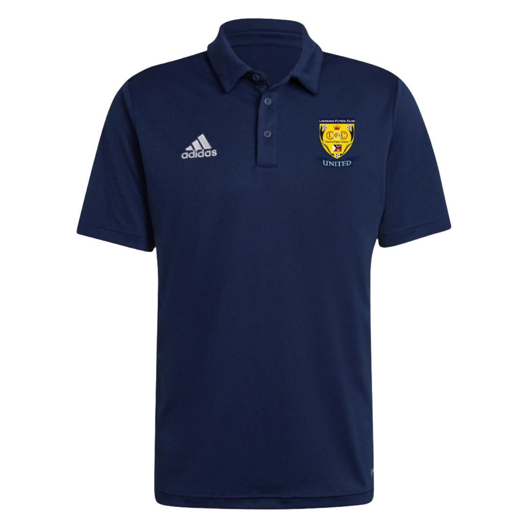 adidas Louisiana FC Men's Entrada 22 Polo - Navy Louisiana Futbol Club 24   - Third Coast Soccer