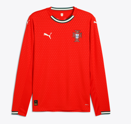 PUMA Portugal LS Home Jersey 25/26 International Replica - Third Coast Soccer