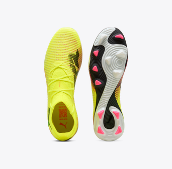 PUMA Future Pro 8 FG/AG - Yellow Alert/Puma Black/Sun Struck Mens Footwear - Third Coast Soccer
