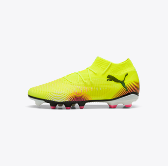 PUMA Future Pro 8 FG/AG - Yellow Alert/Puma Black/Sun Struck Mens Footwear - Third Coast Soccer
