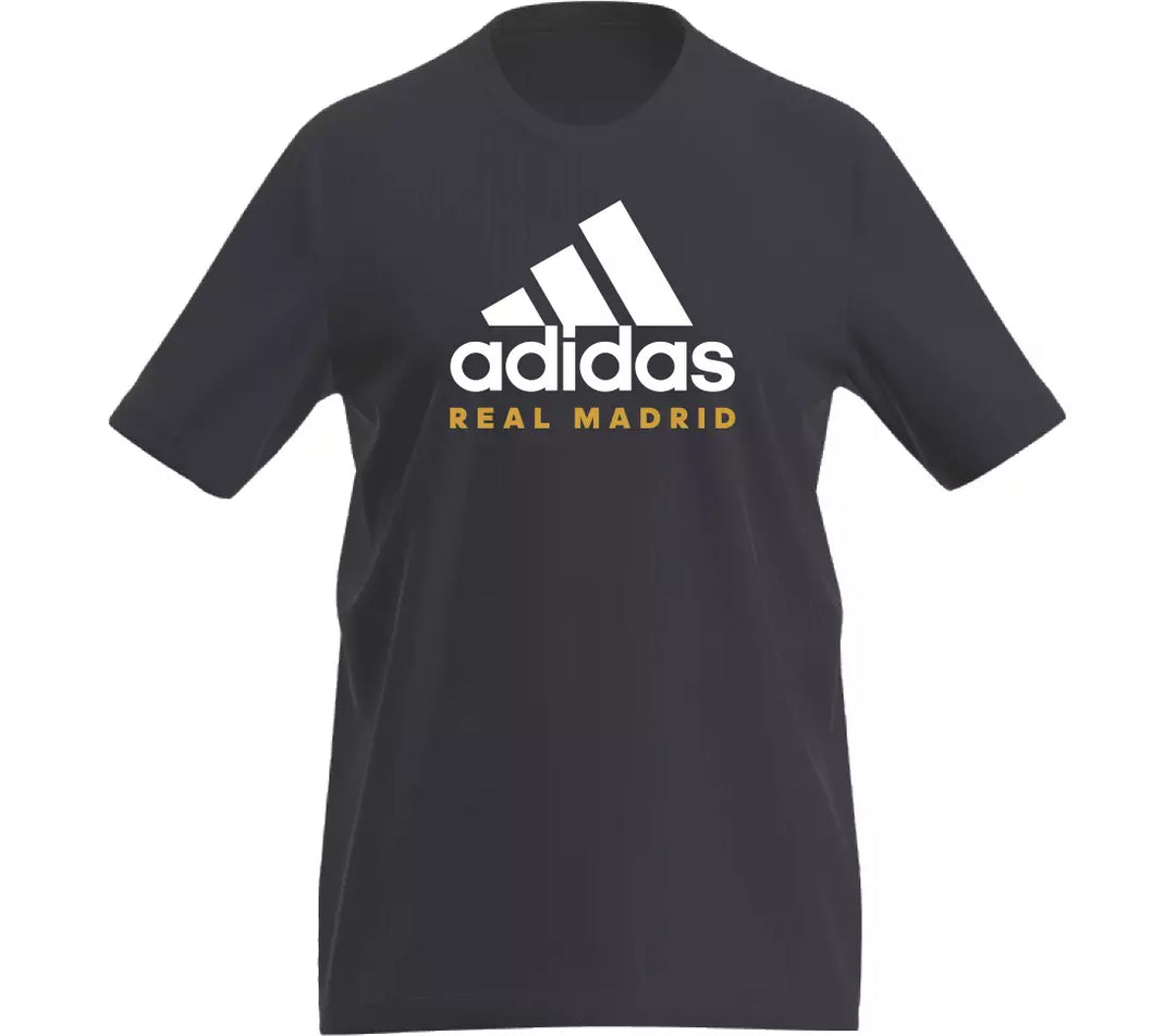 adidas Real Madrid DNA Graphic Tee - Legend Ink Club Replica   - Third Coast Soccer