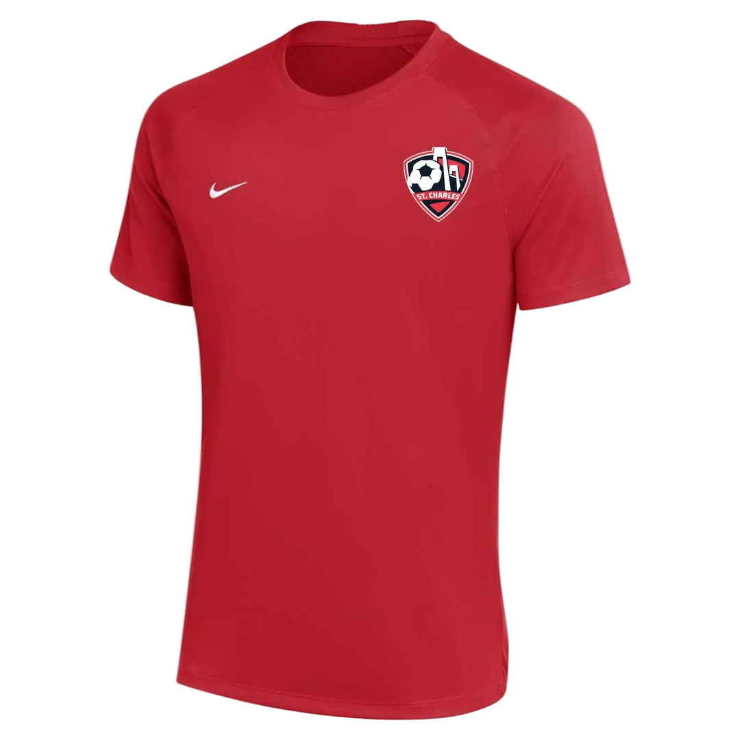 Nike St. Charles Soccer Recreational Men's Park VIII Jersey - Red St. Charles Soccer Club Rec - Third Coast Soccer