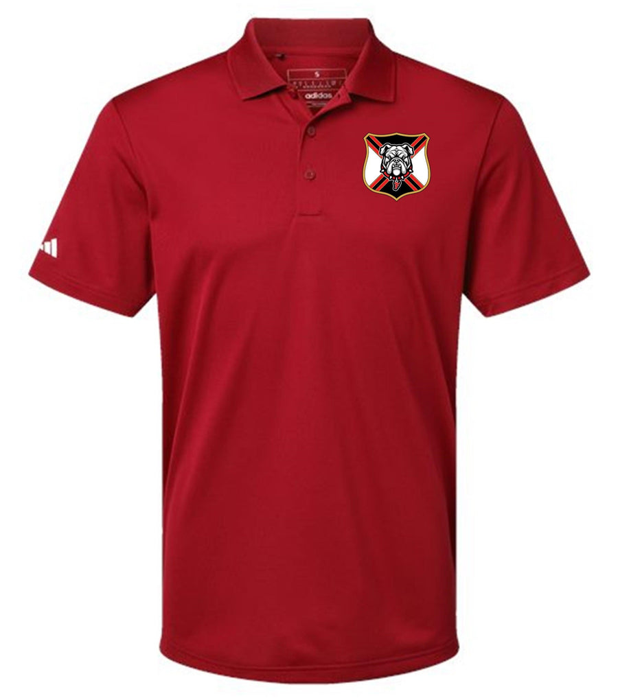 adidas Fontainebleau HS Basic Sport Polo - Red FHS 25 - Third Coast Soccer