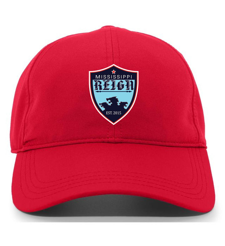 Mississippi Reign Adjustable Cap MS Reign Red Full Color Patch - Third Coast Soccer