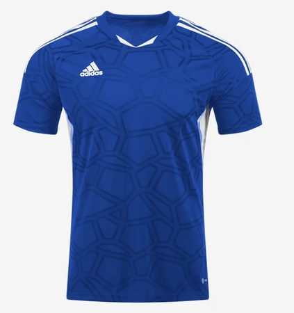 adidas Condivo 22 Match Jersey - Royal/White Jerseys   - Third Coast Soccer