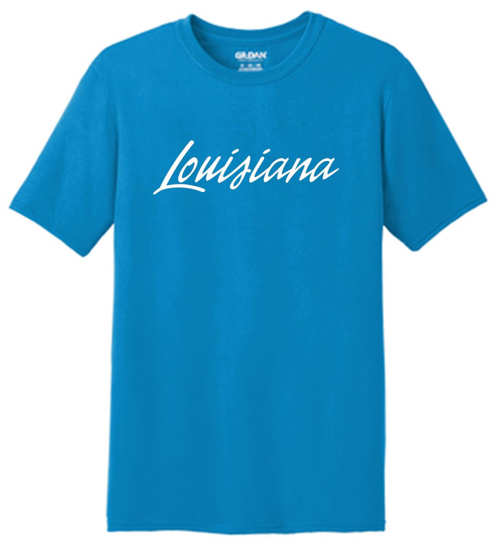 Louisiana Select LA Short-Sleeve T-Shirt LA ODP Spiritwear Sapphire Mens Small - Third Coast Soccer