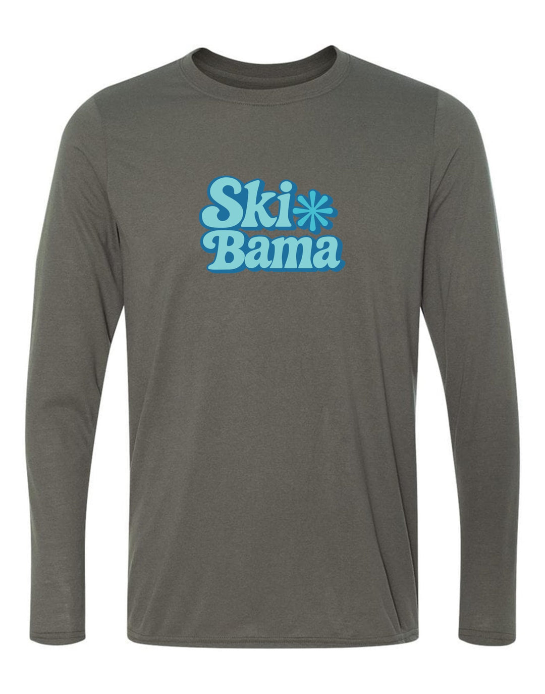 Ski Bama Long-Sleeve T-Shirt Ski Bama 2 Charcoal Youth Small - Third Coast Soccer