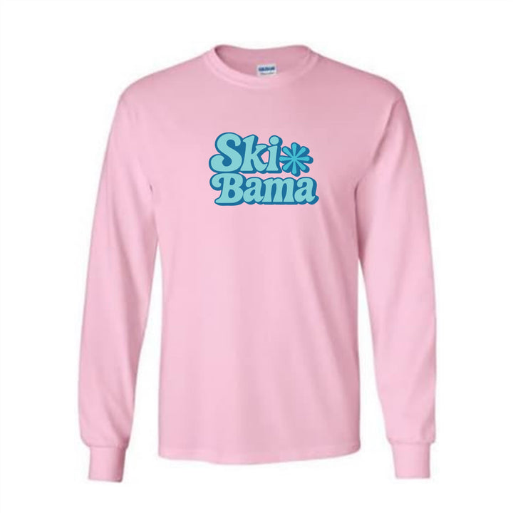 Ski Bama Long-Sleeve T-Shirt Ski Bama 2 Light Pink Youth Small - Third Coast Soccer