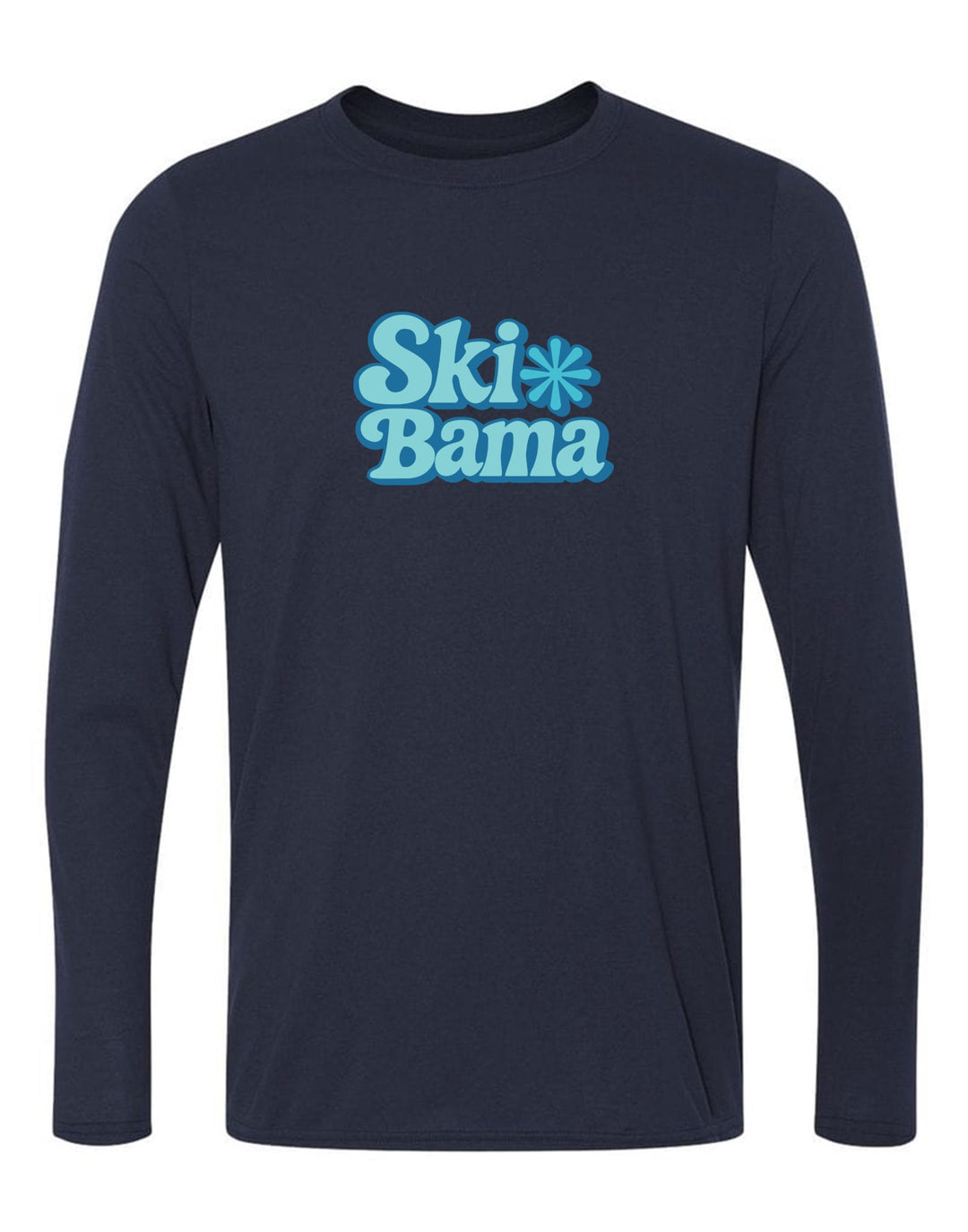 Ski Bama Long-Sleeve T-Shirt Ski Bama 2 Navy Youth Small - Third Coast Soccer
