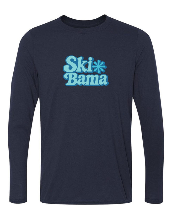 Ski Bama Long-Sleeve T-Shirt Ski Bama 2 Navy Youth Small - Third Coast Soccer