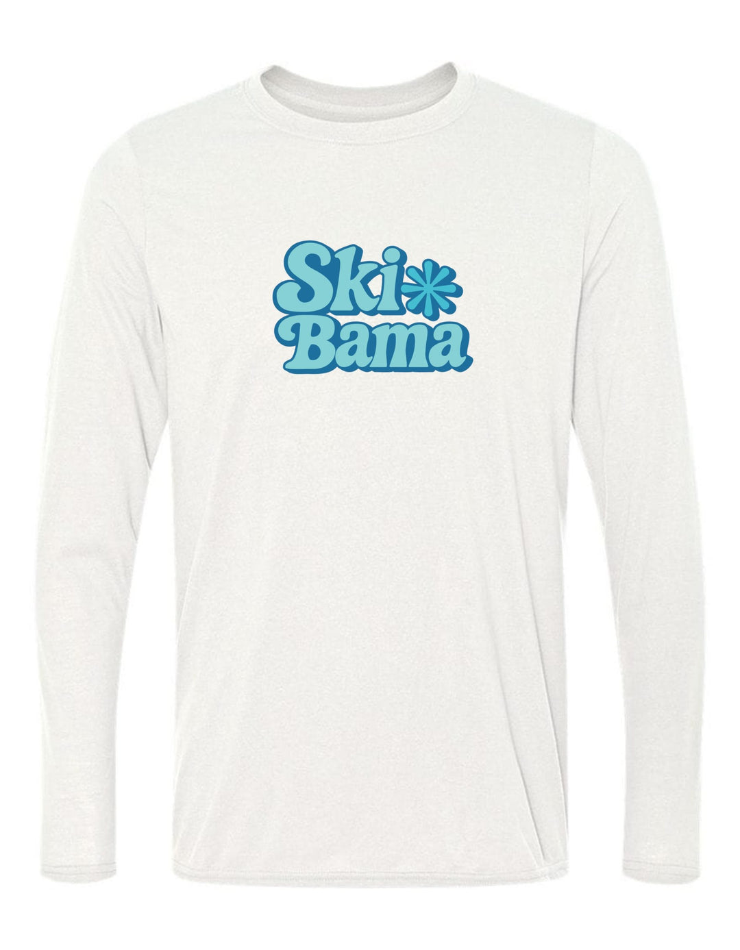 Ski Bama Long-Sleeve T-Shirt Ski Bama 2 White Youth Small - Third Coast Soccer