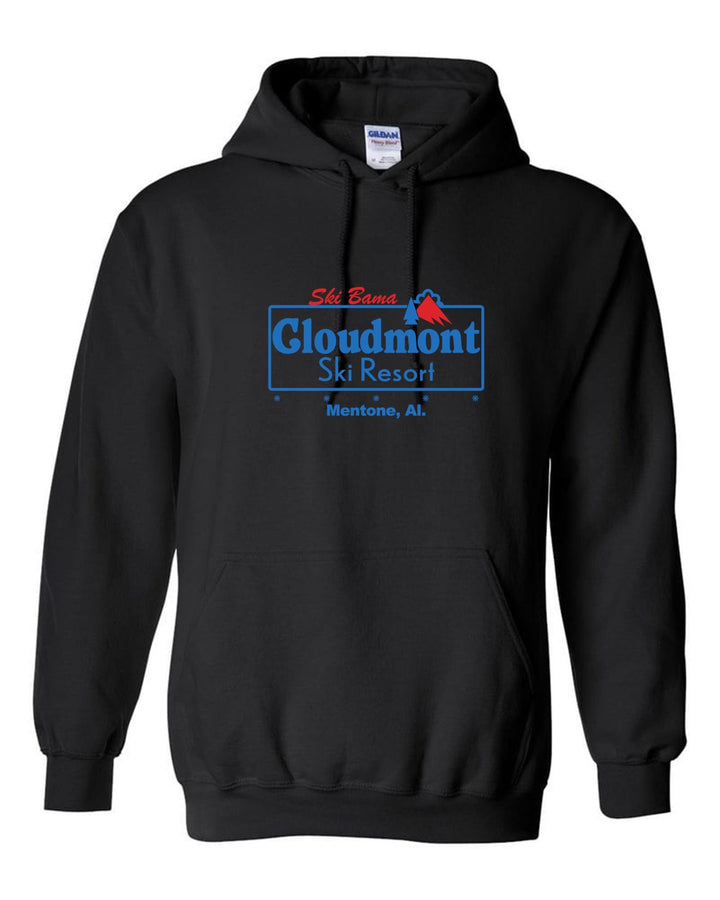Ski Bama Cloudmont Ski Resort Hooded Sweatshirt Ski Bama CSR Black Youth Small - Third Coast Soccer