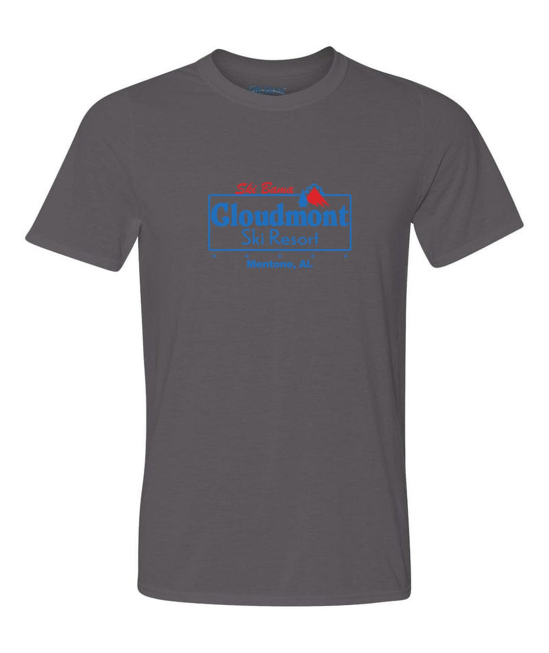 Ski Bama Cloudmont Ski Resort Short-Sleeve T-Shirt Ski Bama CSR Charcoal Youth Small - Third Coast Soccer