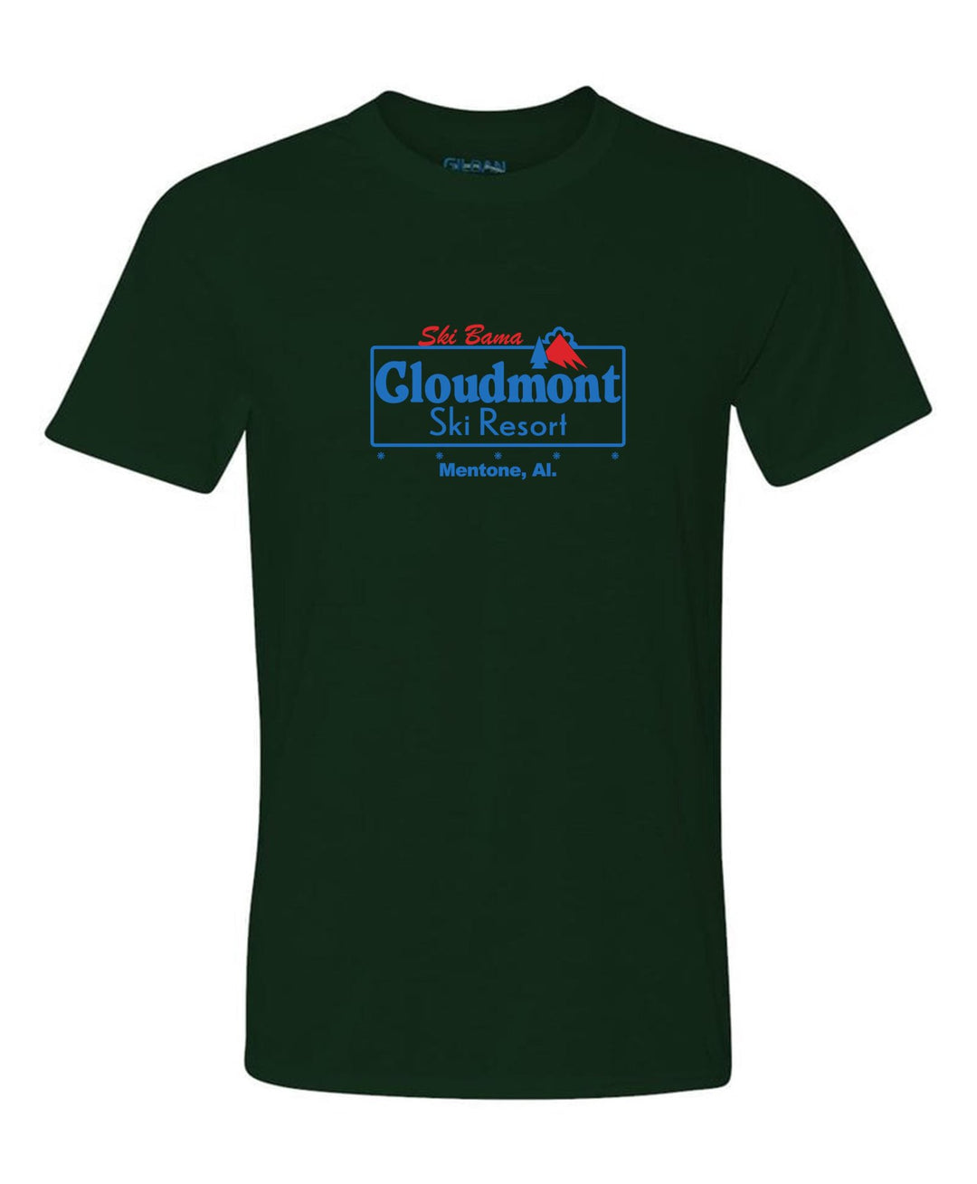Ski Bama Cloudmont Ski Resort Short-Sleeve T-Shirt Ski Bama CSR Forest Youth Small - Third Coast Soccer