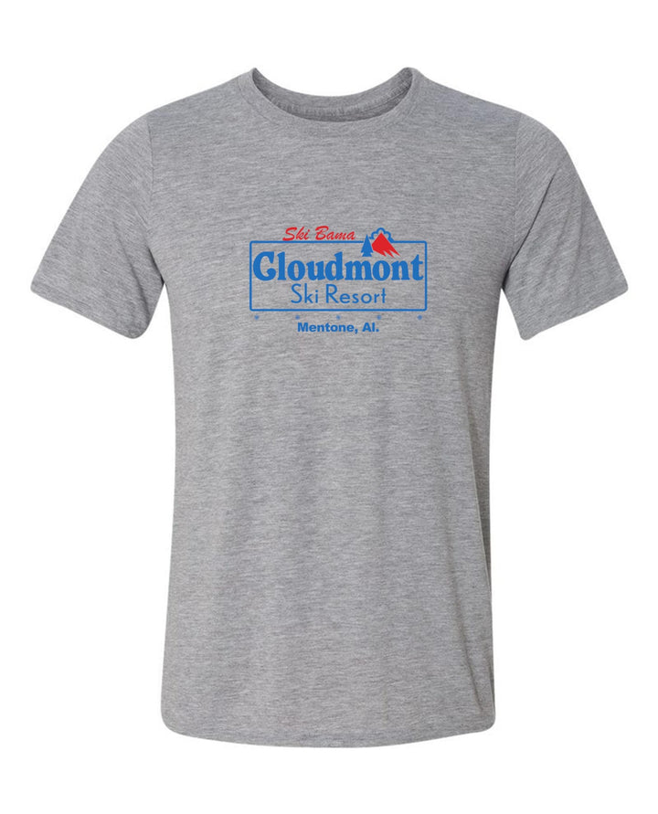 Ski Bama Cloudmont Ski Resort Short-Sleeve T-Shirt Ski Bama CSR Sport Grey Youth Small - Third Coast Soccer