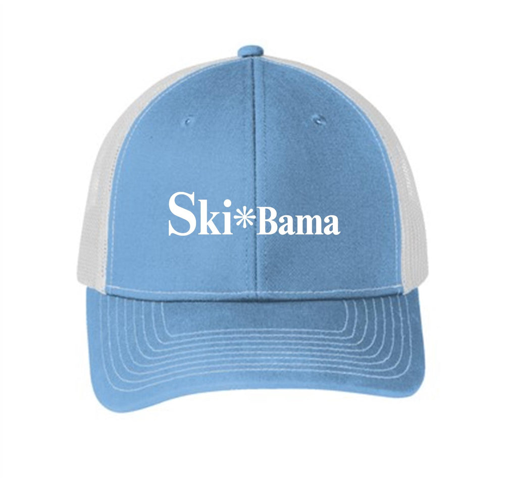 Ski Bama Trucker Hat Ski Bama Carolina Blue/White - Third Coast Soccer