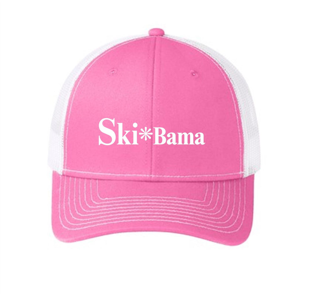 Ski Bama Trucker Hat Ski Bama True Pink/White - Third Coast Soccer