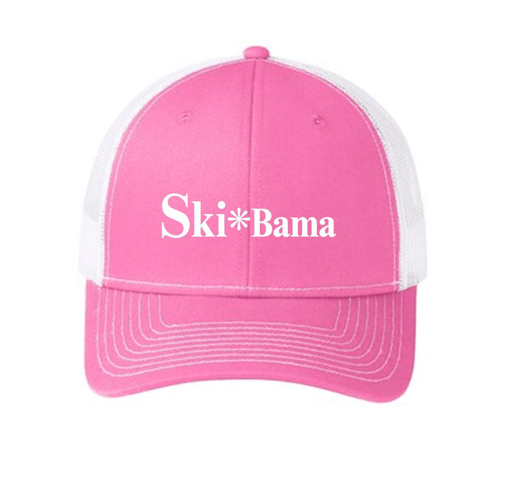 Ski Bama Trucker Hat Ski Bama True Pink/White - Third Coast Soccer