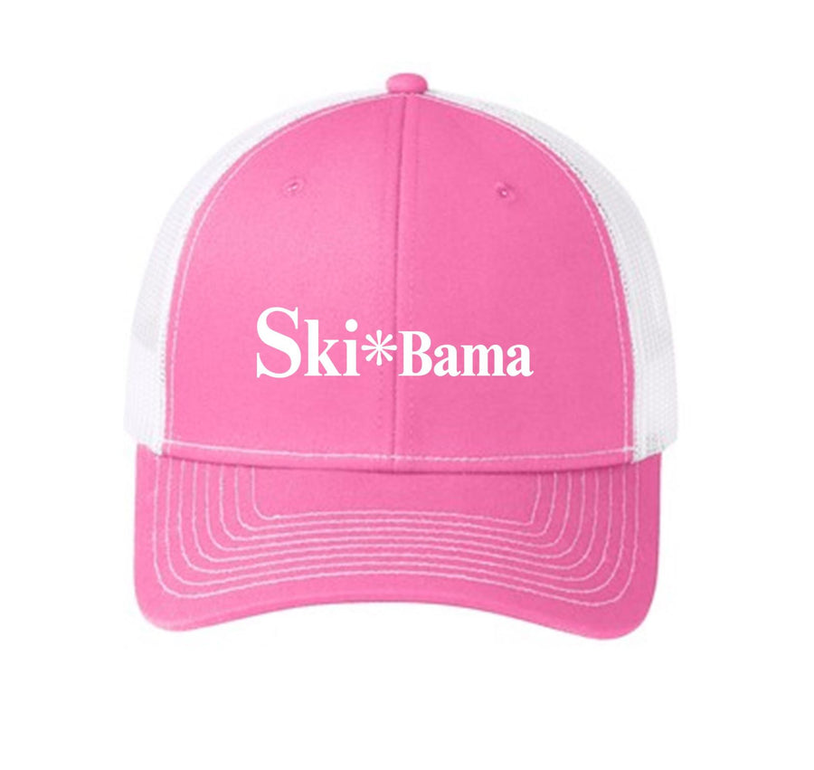 Ski Bama Trucker Hat Ski Bama True Pink/White - Third Coast Soccer