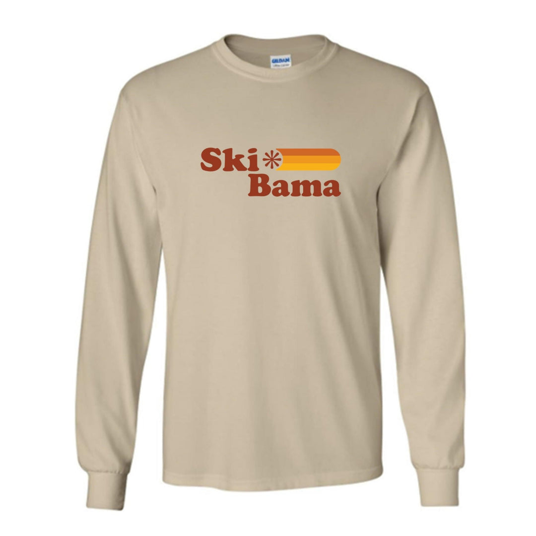 Ski Bama Long-Sleeve T-Shirt Ski Bama R Sand Youth Small - Third Coast Soccer