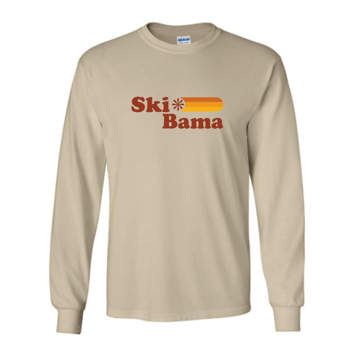 Ski Bama Long-Sleeve T-Shirt Ski Bama R Sand Youth Small - Third Coast Soccer