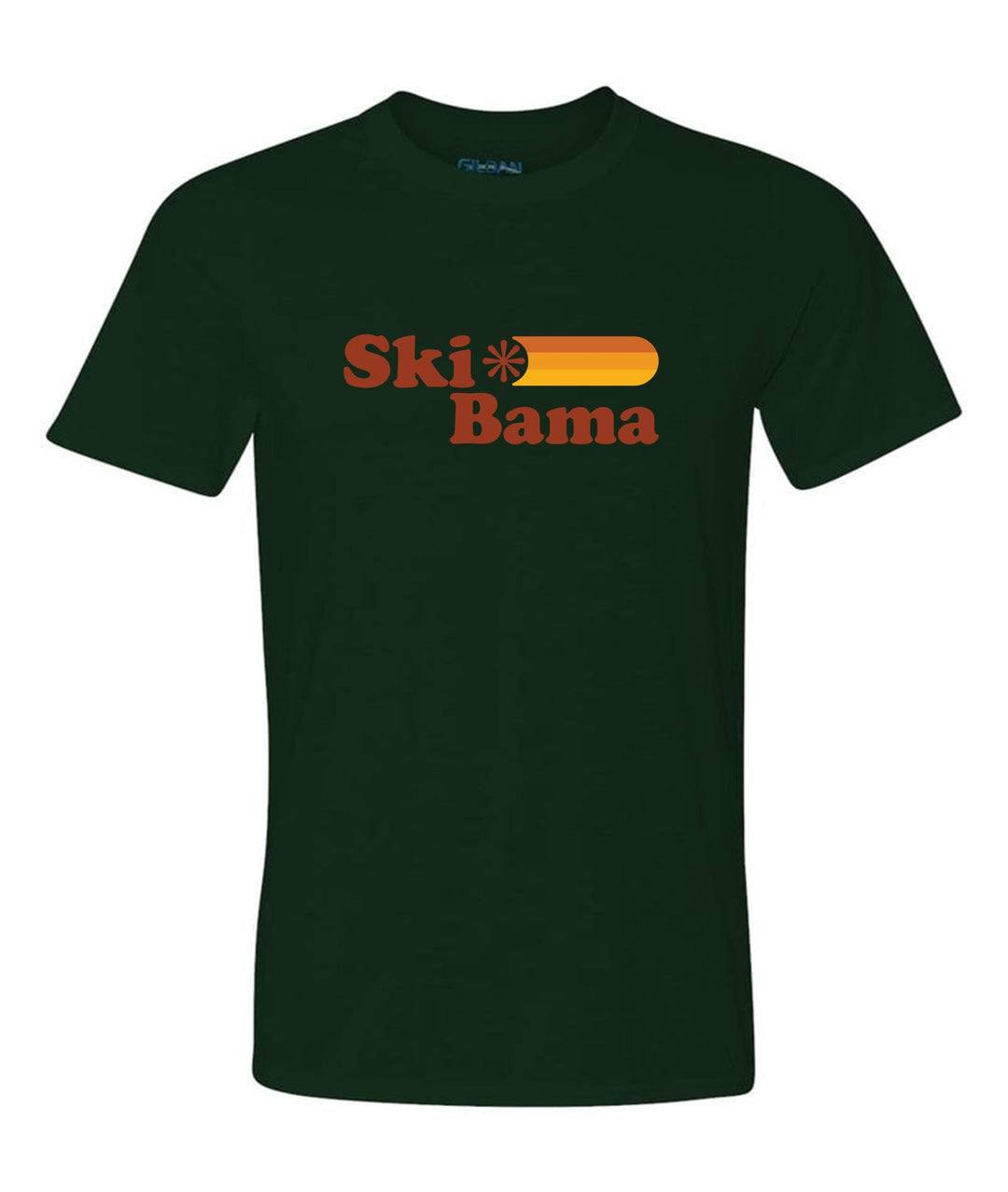 Ski Bama Short-Sleeve T-Shirt Ski Bama R Forest Mens Small - Third Coast Soccer