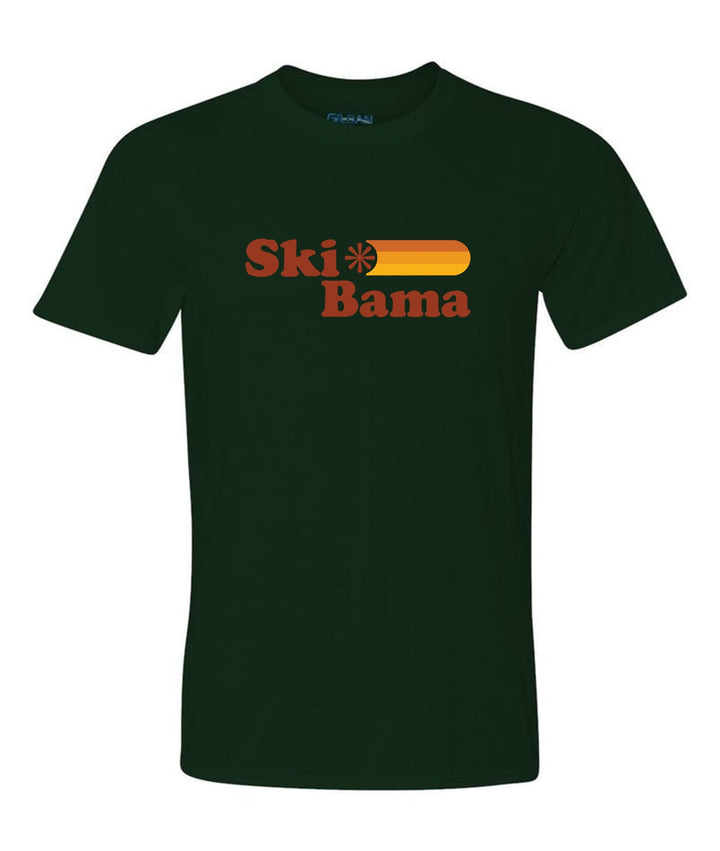 Ski Bama Short-Sleeve T-Shirt Ski Bama R Forest Mens Small - Third Coast Soccer