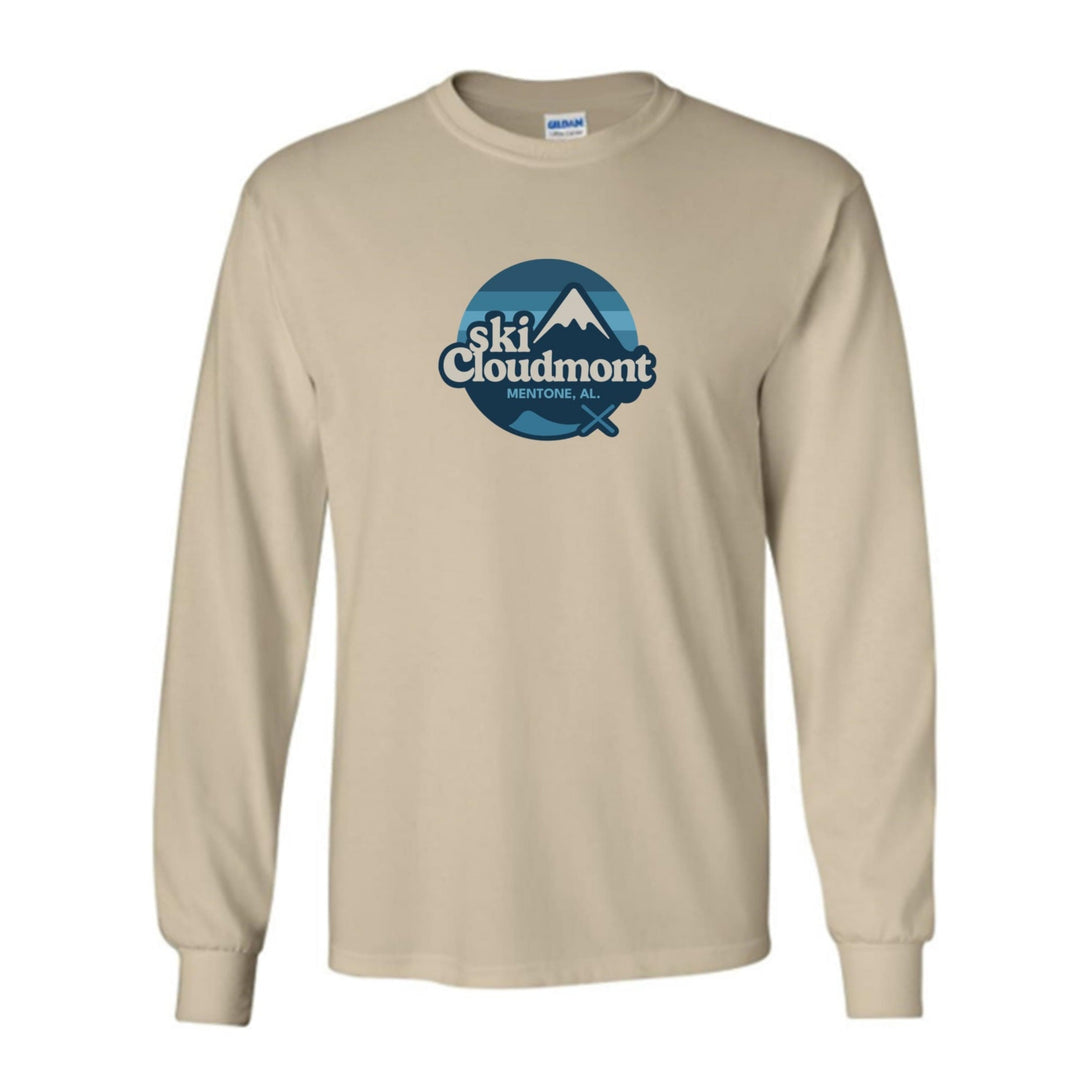 Ski Cloudmont Long-Sleeve T-Shirt Ski Cloudmont Sand Youth Small - Third Coast Soccer