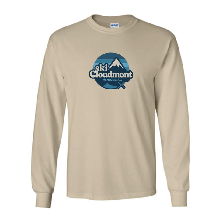 Ski Cloudmont Long-Sleeve T-Shirt Ski Cloudmont Sand Youth Small - Third Coast Soccer