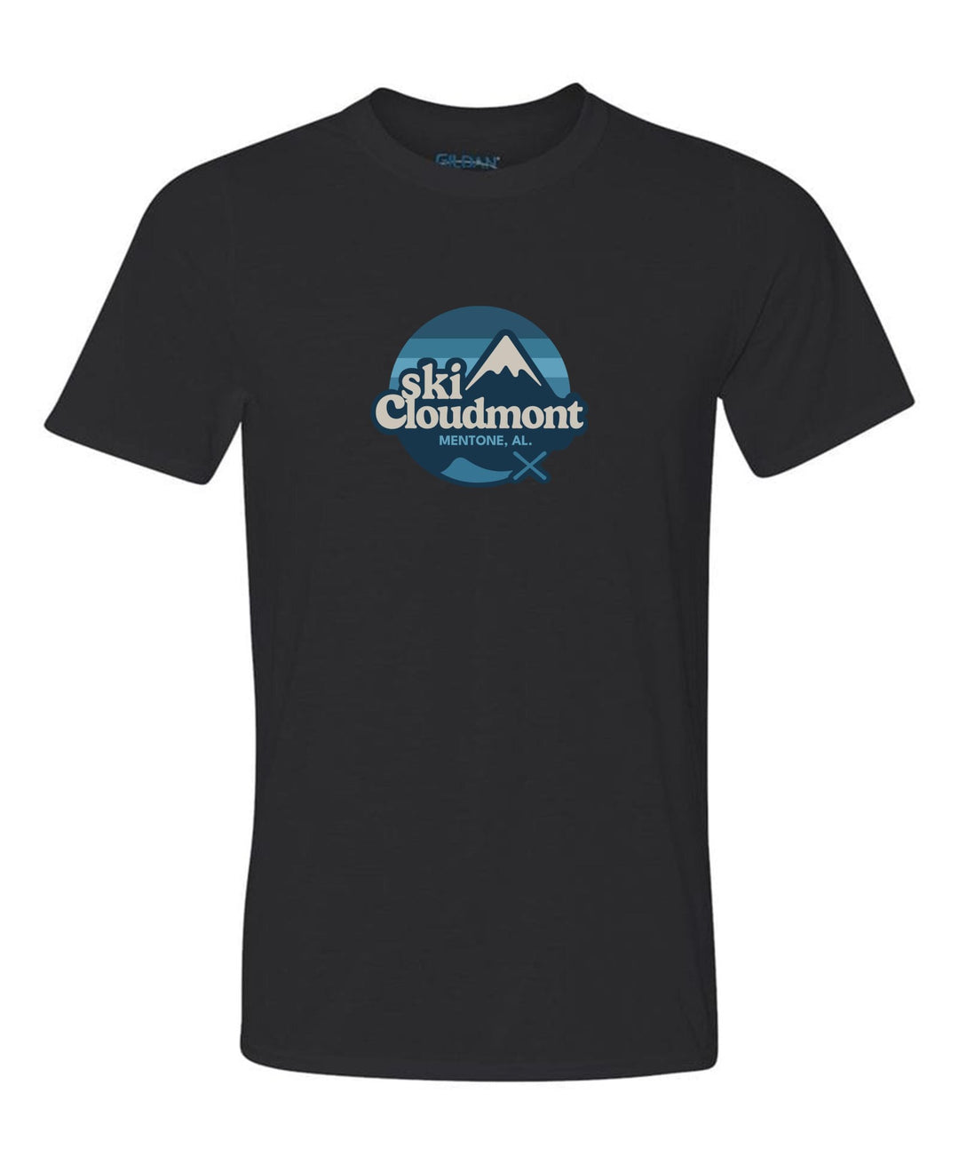 Ski Cloudmont Short-Sleeve T-Shirt Ski Cloudmont Black Youth Small - Third Coast Soccer