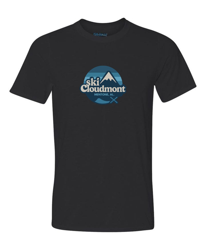 Ski Cloudmont Short-Sleeve T-Shirt Ski Cloudmont Black Youth Small - Third Coast Soccer