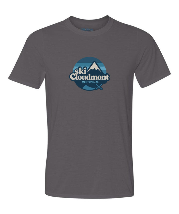 Ski Cloudmont Short-Sleeve T-Shirt Ski Cloudmont Charcoal Youth Small - Third Coast Soccer