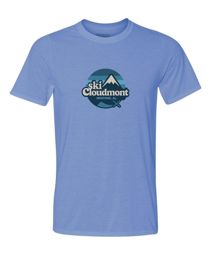 Ski Cloudmont Short-Sleeve T-Shirt Ski Cloudmont Light Blue Youth Small - Third Coast Soccer