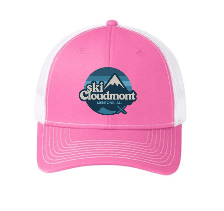 Ski Cloudmont Trucker Hat Ski Cloudmont True Pink/White - Third Coast Soccer