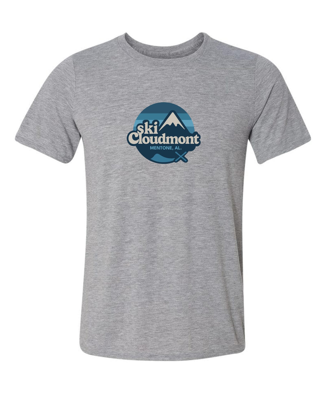 Ski Cloudmont Short-Sleeve T-Shirt Ski Cloudmont Sport Grey Youth Small - Third Coast Soccer