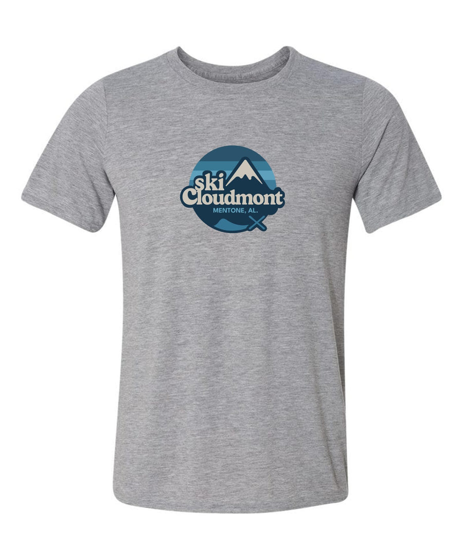 Ski Cloudmont Short-Sleeve T-Shirt Ski Cloudmont Sport Grey Youth Small - Third Coast Soccer
