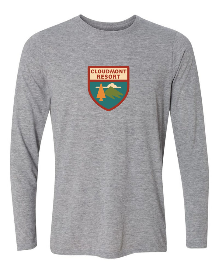 Cloudmont Resort Long-Sleeve T-Shirt Cloudmont Resort Sport Grey Youth Small - Third Coast Soccer