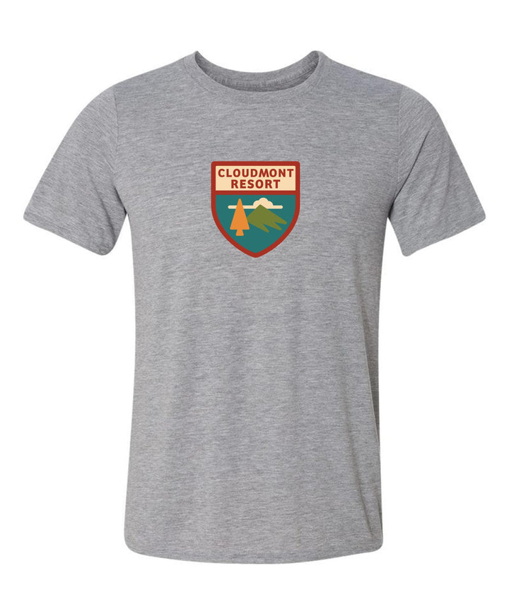 Cloudmont Resort Short-Sleeve T-Shirt Cloudmont Resort Sport Grey Youth Small - Third Coast Soccer