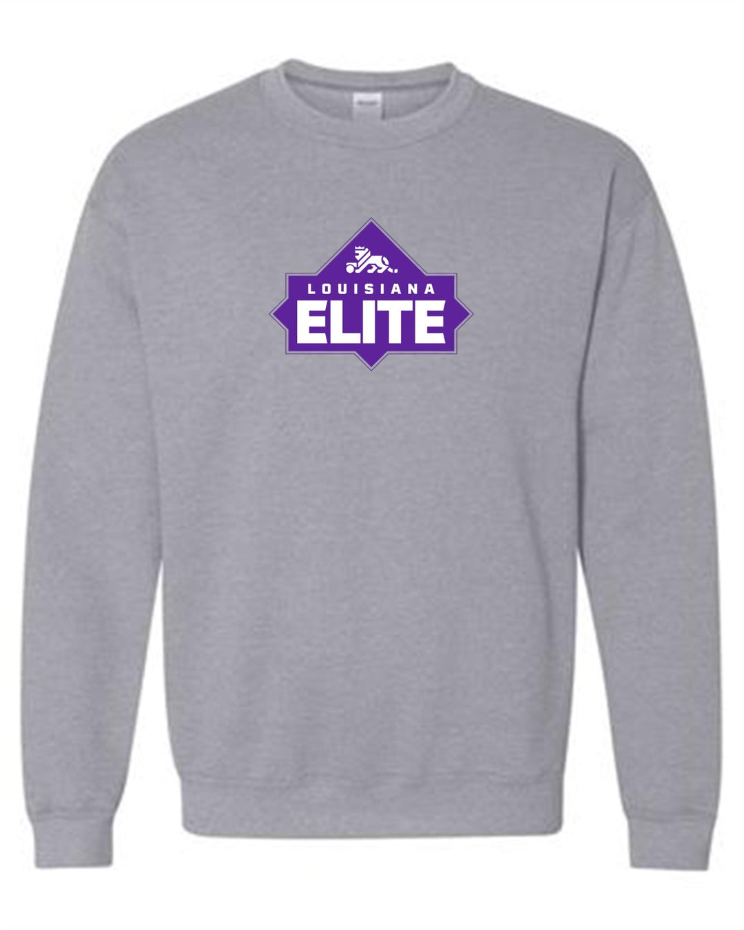 Louisiana Elite Crew Neck Sweatshirt Louisiana Elite Spiritwear Sport Grey Youth Small - Third Coast Soccer