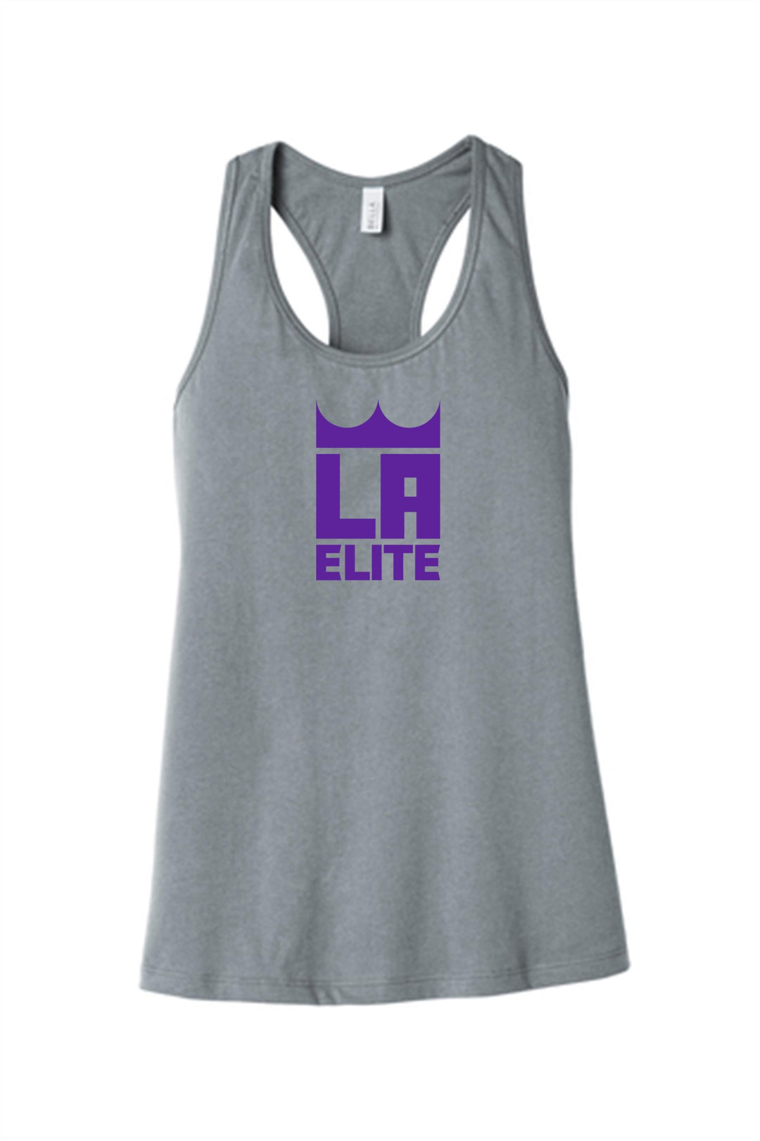Louisiana Elite Women's Racerback Tank Louisiana Elite Spiritwear Athletic Heather Womens Small - Third Coast Soccer