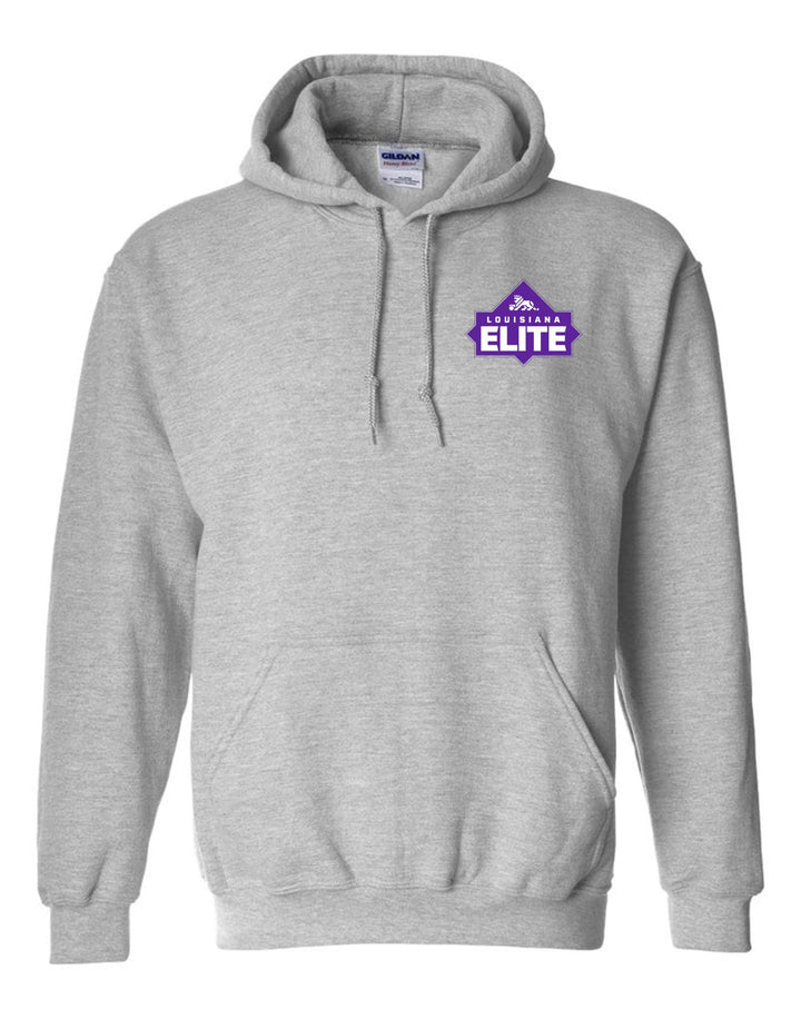 Louisiana Elite Hooded Sweatshirt Louisiana Elite Spiritwear Sport Grey Youth Small - Third Coast Soccer