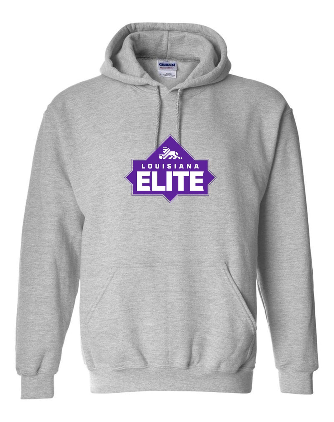 Louisiana Elite Hooded Sweatshirt Louisiana Elite Spiritwear Sport Grey Youth Small - Third Coast Soccer