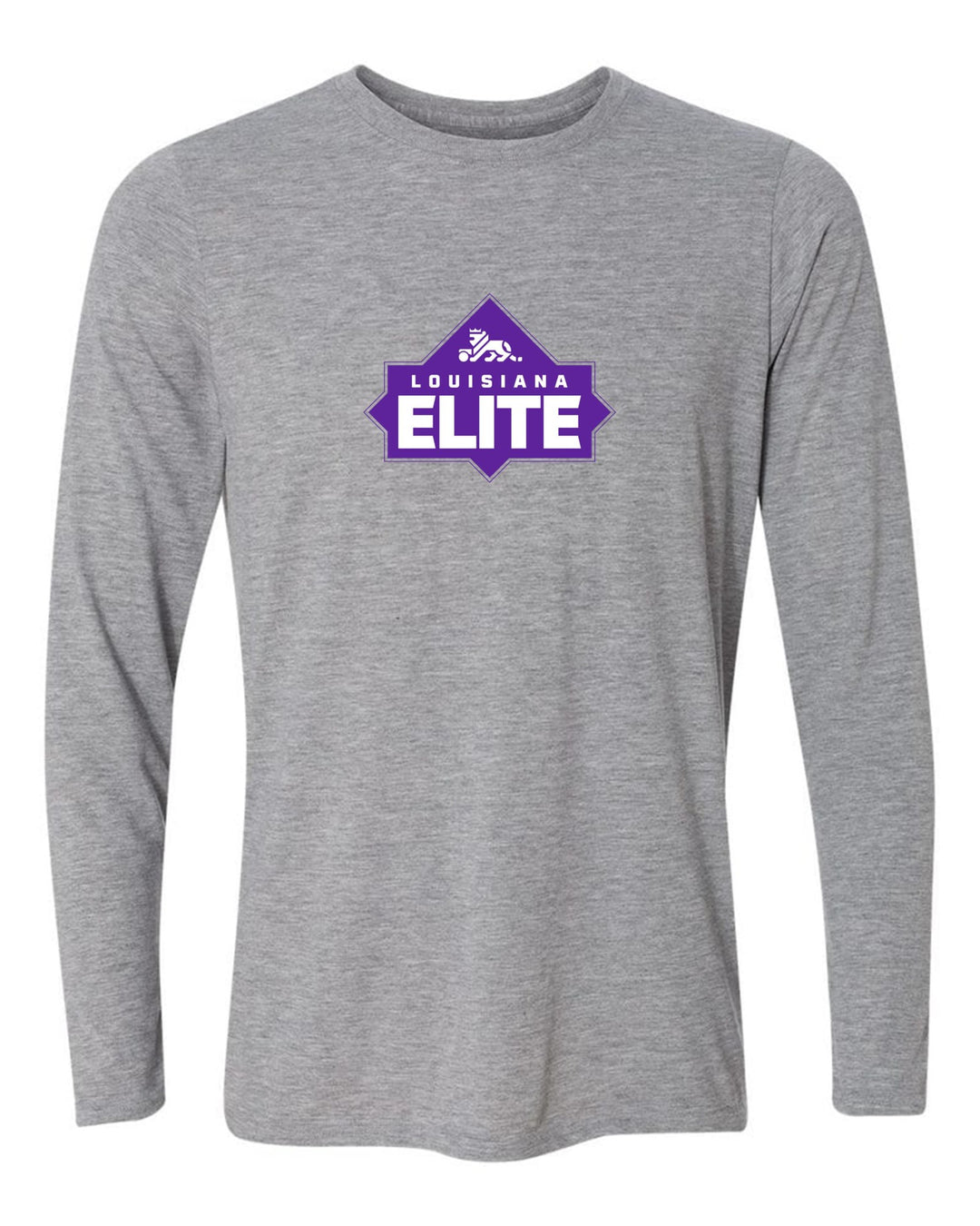 Louisiana Elite Long-Sleeve T-Shirt Louisiana Elite Spiritwear Sport Grey Youth Small - Third Coast Soccer