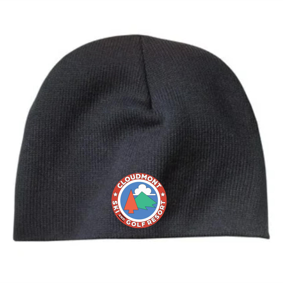 Cloudmont Ski and Golf Resort Beanie Ski and Golf Resort Black - Third Coast Soccer